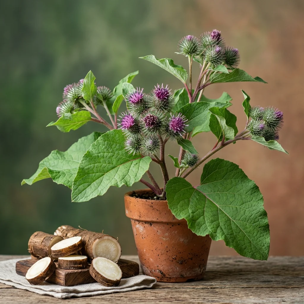 Snap & Identify Great Burdock (Arctium lappa) - Plant AI care guides