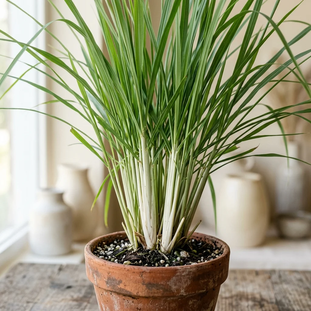 Snap & Identify Lemongrass (Cymbopogon citratus) - Plant AI care guides