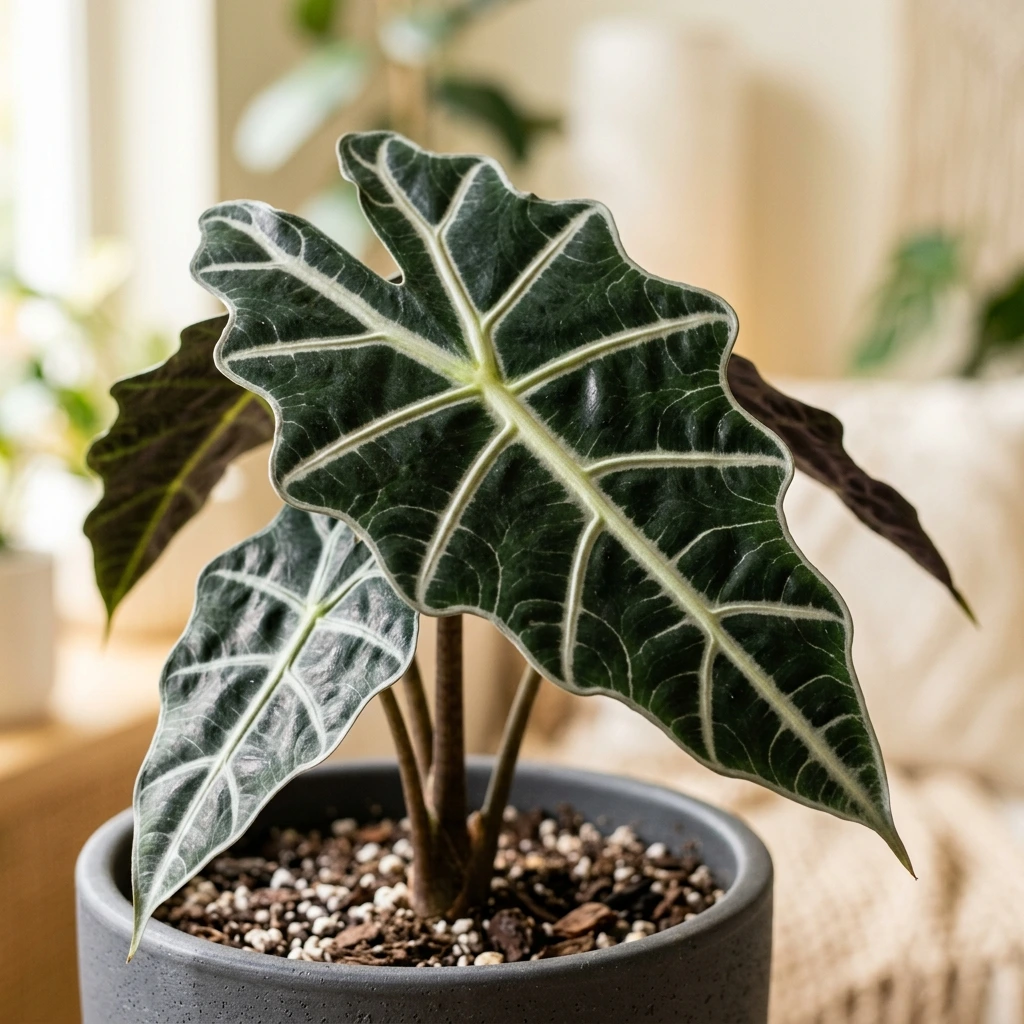 Snap & Identify Alocasia Polly (Alocasia x Amazonica) - Plant AI care guides