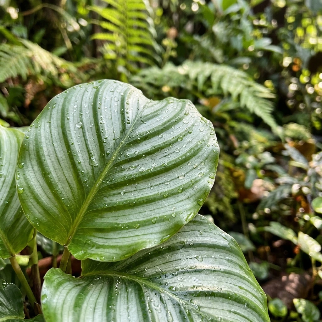 Snap & Identify Calathea Orbifolia (Goeppertia orbifolia) - Plant AI care guides