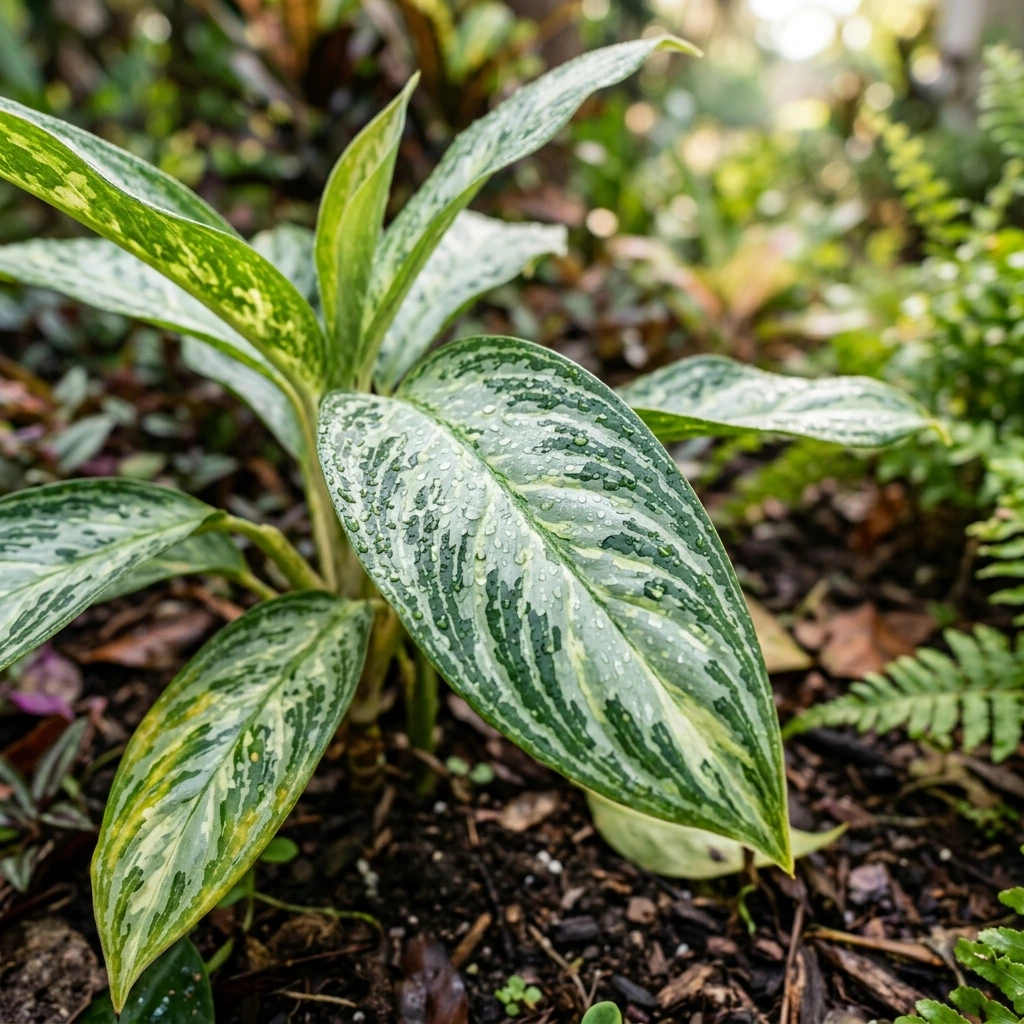 Snap & Identify Chinese Evergreen (Aglaonema commutatum) - Plant AI care guides