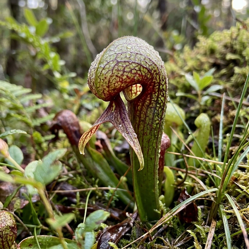 Snap & Identify Cobra Lily (Darlingtonia californica) - Plant AI care guides