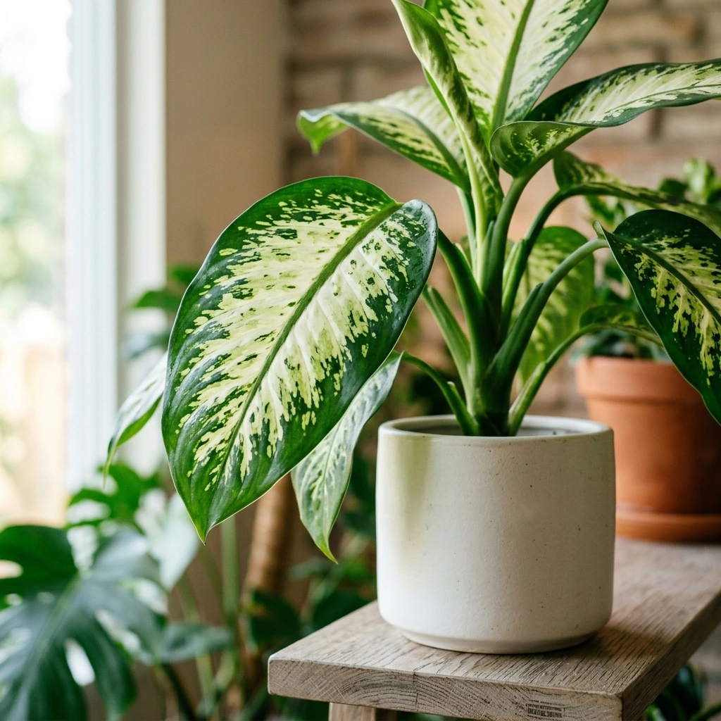 Snap & Identify Dumb Cane (Dieffenbachia) - Plant AI care guides