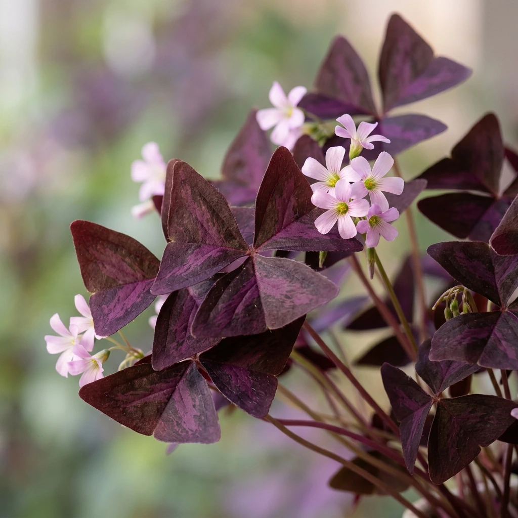 Snap & Identify False Shamrock (Oxalis triangularis) - Plant AI care guides