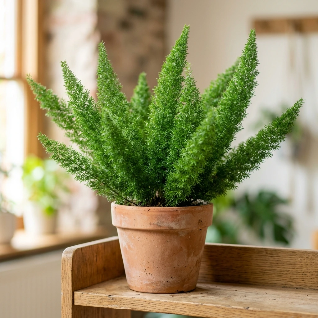 Snap & Identify Foxtail Fern (Asparagus densiflorus 'Meyersii') - Plant AI care guides
