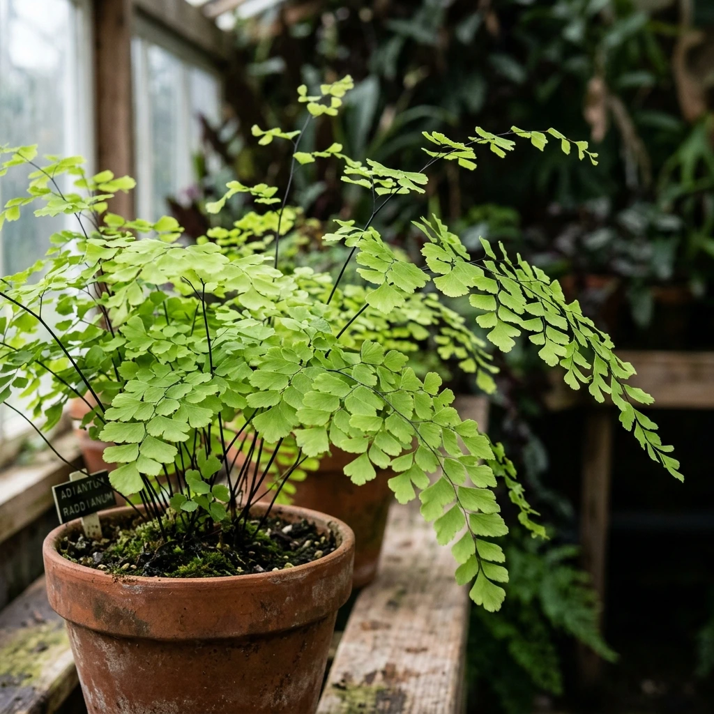 Snap & Identify Maidenhair Fern (Adiantum raddianum) - Plant AI care guides