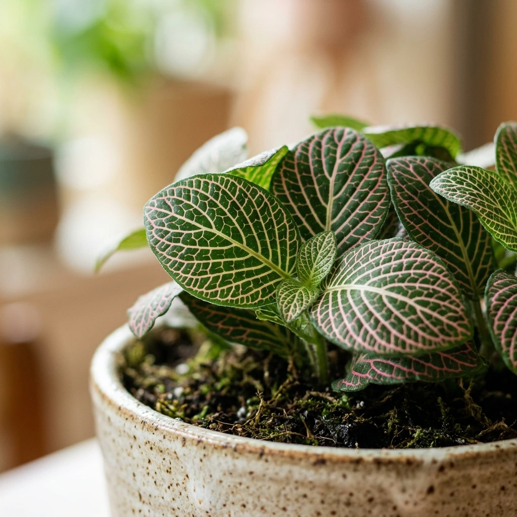 Snap & Identify Nerve Plant (Fittonia albivenis) - Plant AI care guides