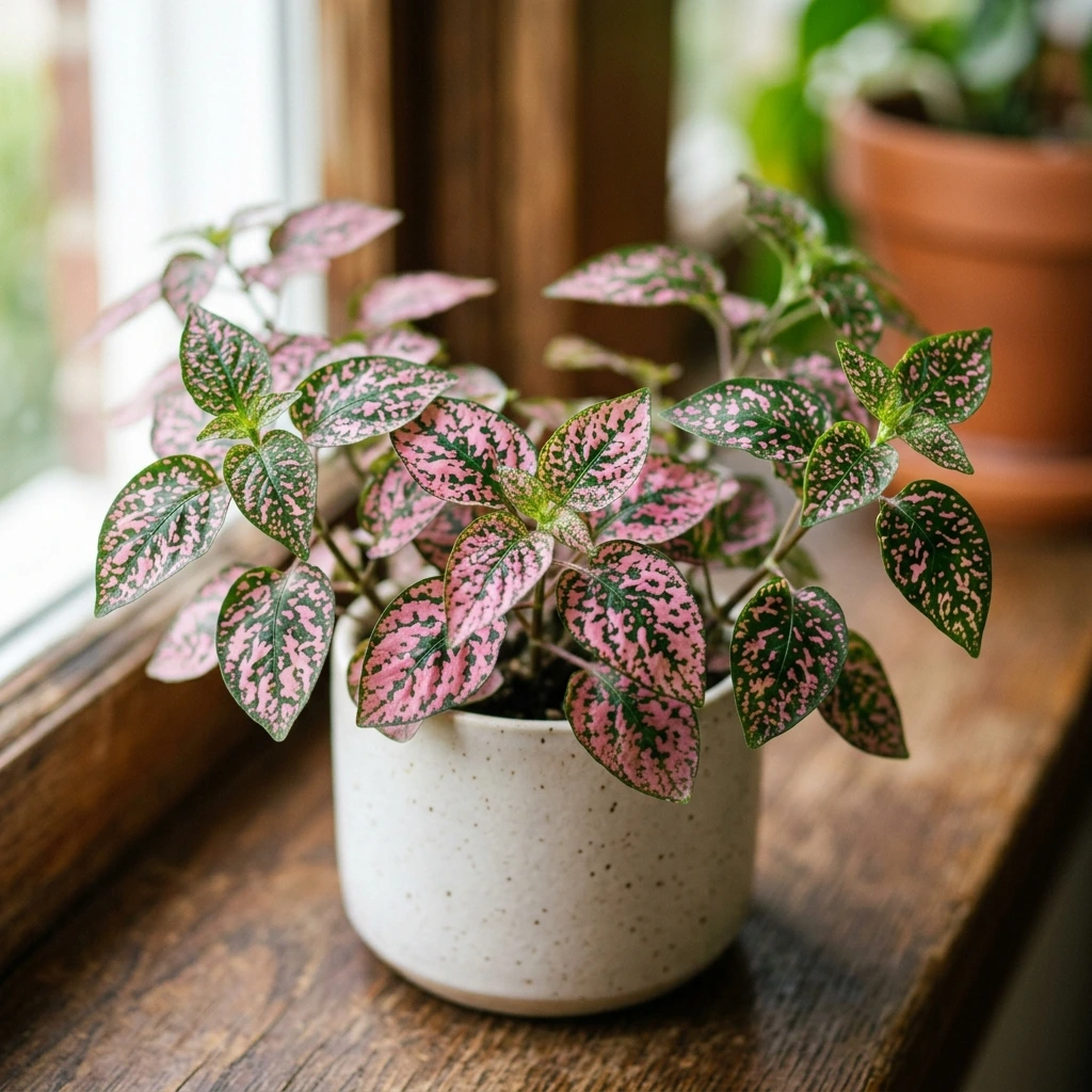 Snap & Identify Polka Dot Plant (Hypoestes phyllostachya) - Plant AI care guides