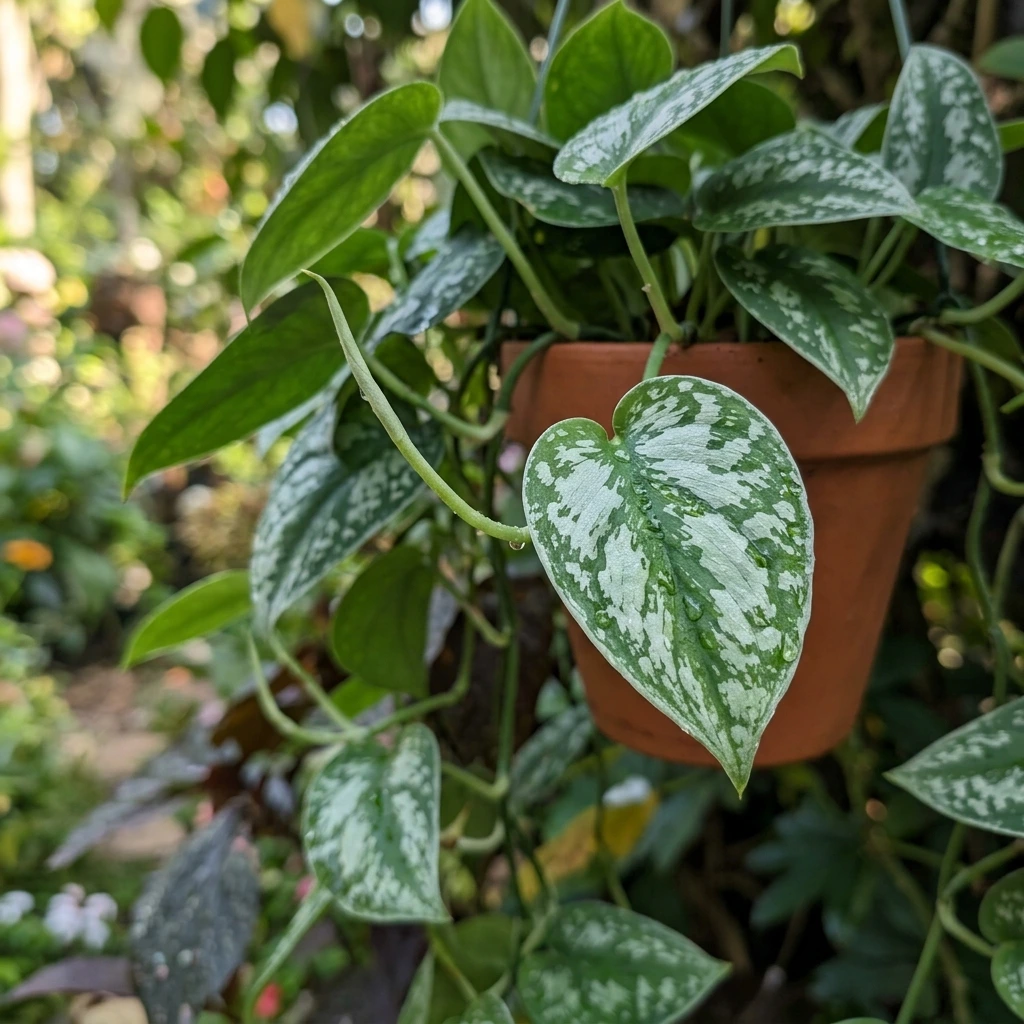 Snap & Identify Satin Pothos (Scindapsus pictus) - Plant AI care guides