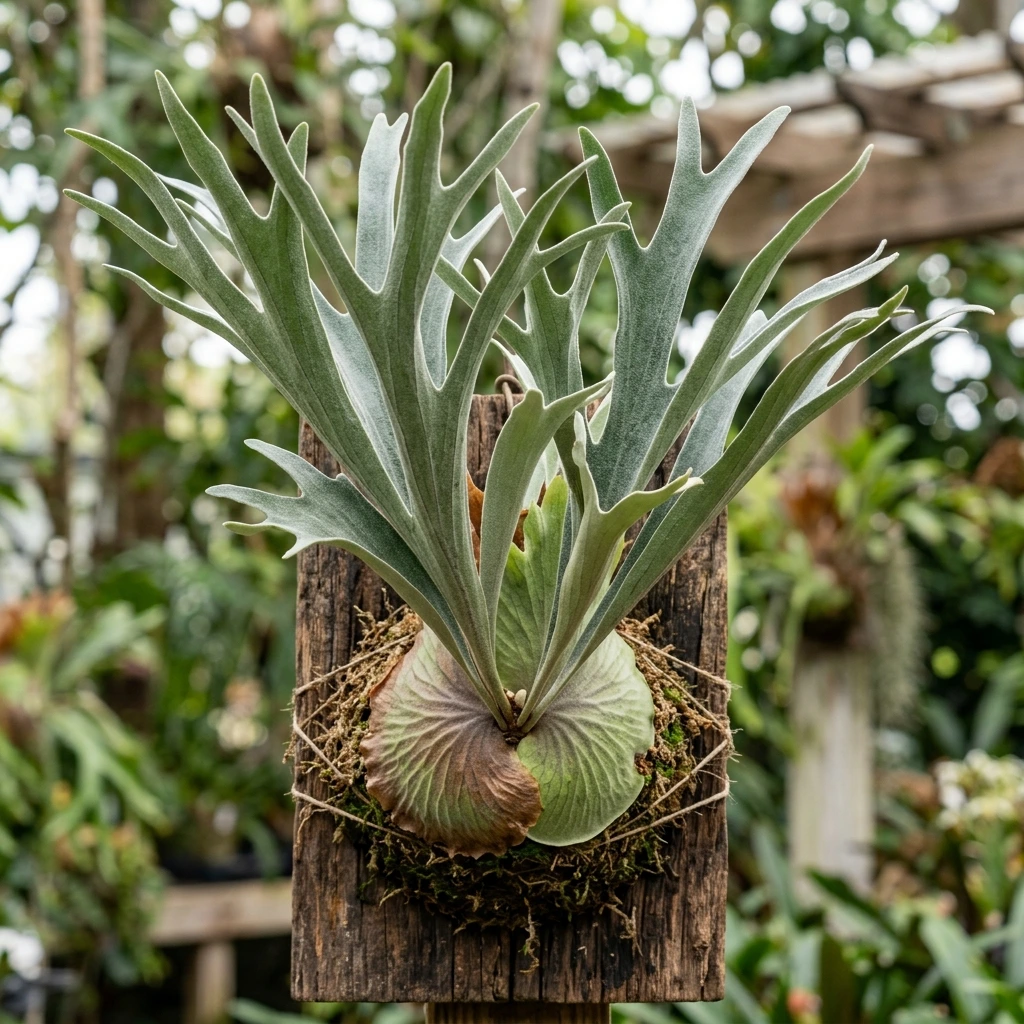 Snap & Identify Staghorn Fern (Platycerium bifurcatum) - Plant AI care guides
