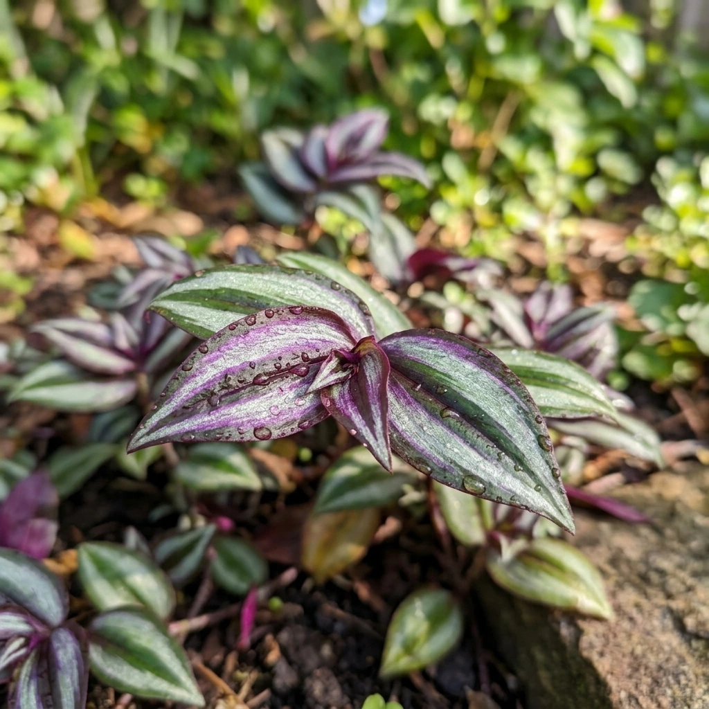 Snap & Identify Wandering Jew (Tradescantia zebrina) - Plant AI care guides