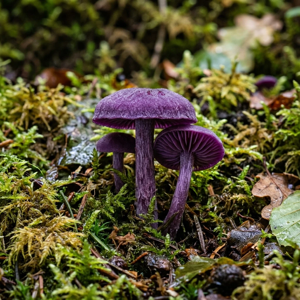 Snap & Identify Amethyst Deceiver (Laccaria amethystina) - Plant AI care guides