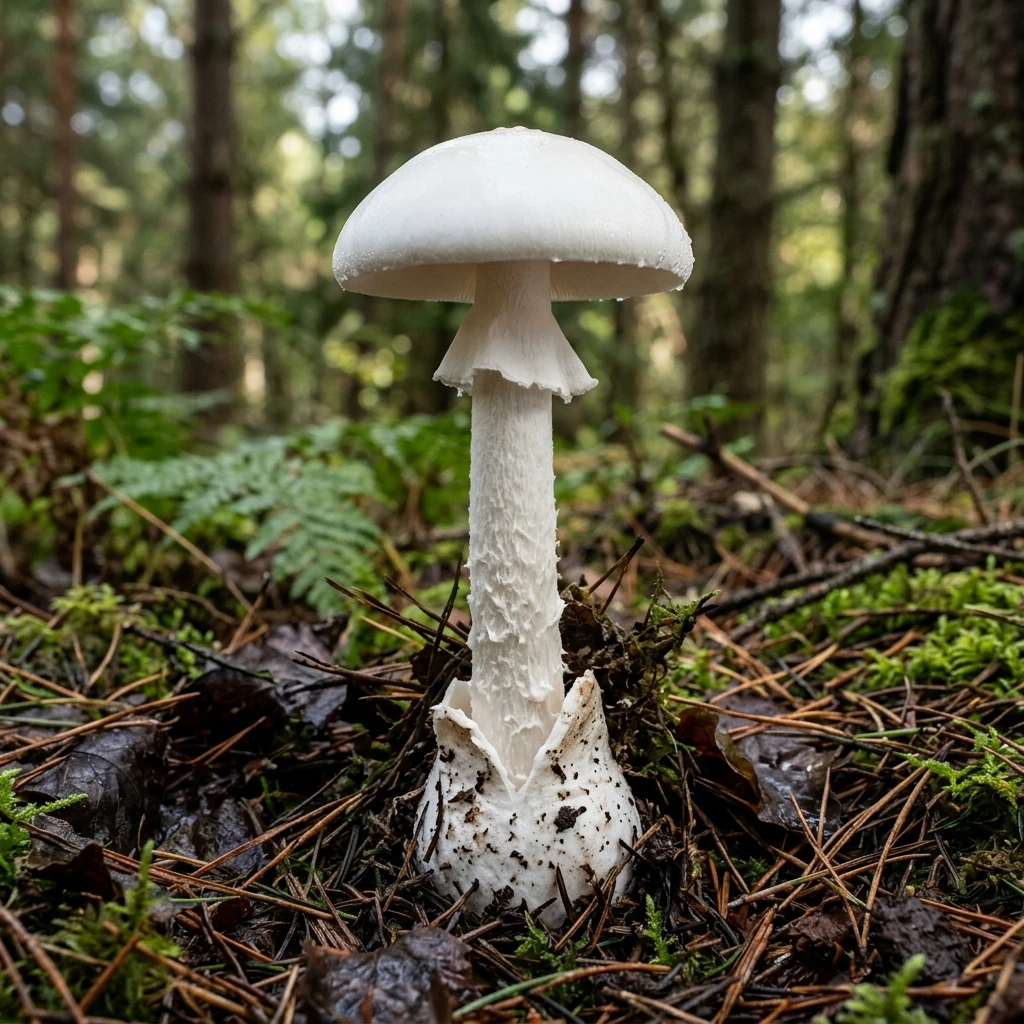 Snap & Identify European Destroying Angel (Amanita virosa) - Plant AI care guides