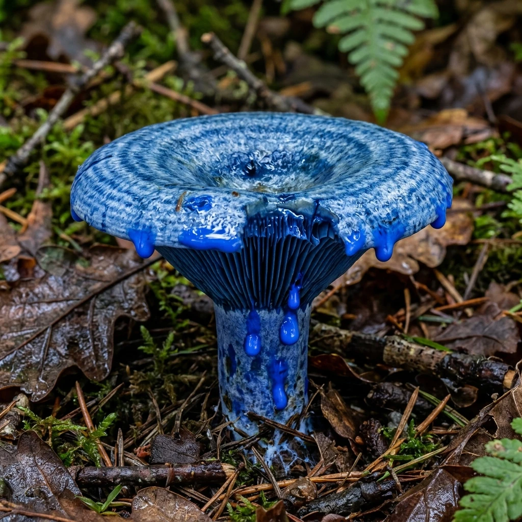 Snap & Identify Indigo Milk Cap (Lactarius indigo) - Plant AI care guides