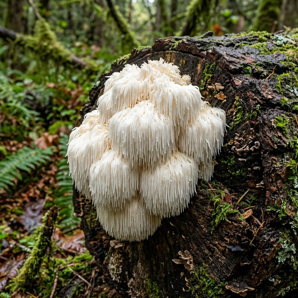 Snap & Identify Lion's Mane (Hericium erinaceus) - Plant AI care guides