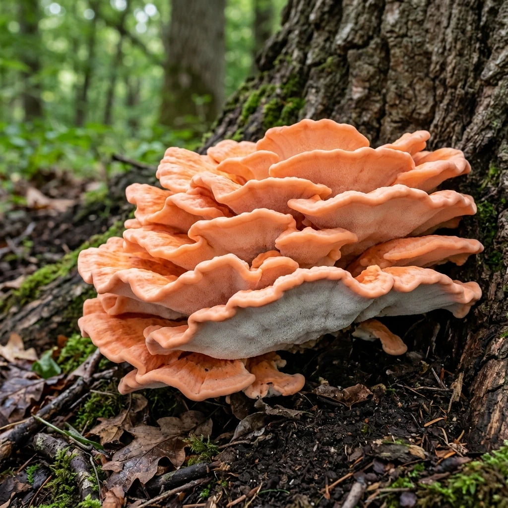 Snap & Identify White-Pored Chicken (Laetiporus cincinnatus) - Plant AI care guides