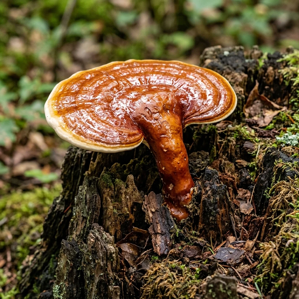 Snap & Identify Reishi (Ganoderma lucidum) - Plant AI care guides
