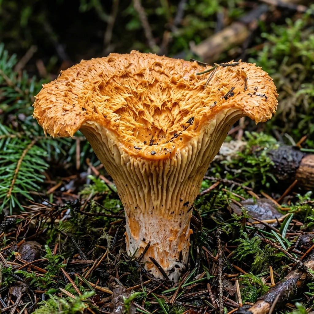 Snap & Identify Scaly Chanterelle (Turbinellus floccosus) - Plant AI care guides