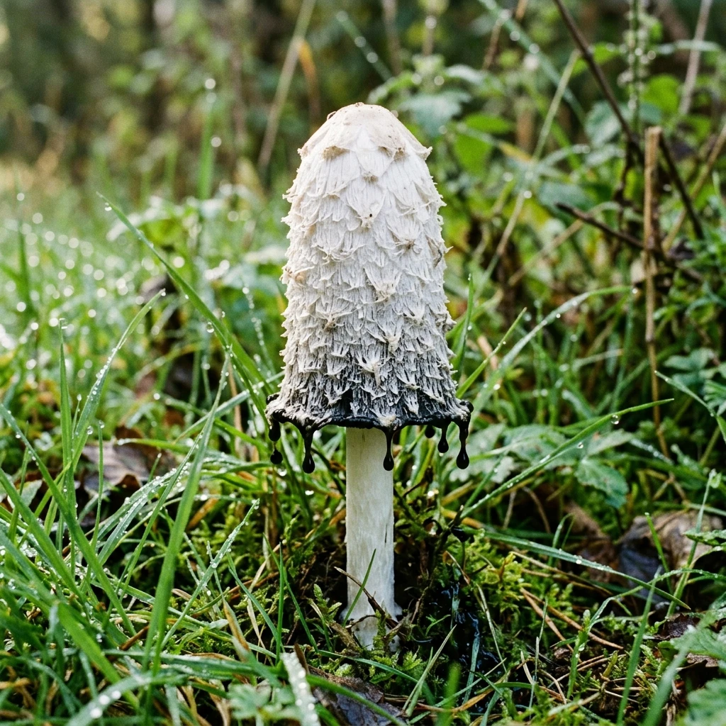 Snap & Identify Shaggy Mane (Coprinus comatus) - Plant AI care guides