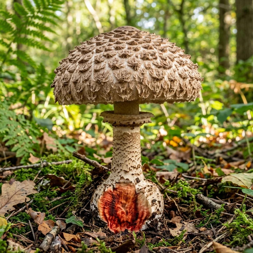 Snap & Identify Shaggy Parasol (Chlorophyllum rhacodes) - Plant AI care guides