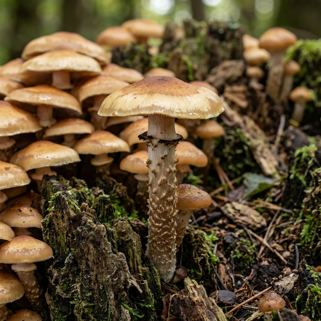 Snap & Identify Sheathed Woodtuft (Kuehneromyces mutabilis) - Plant AI care guides