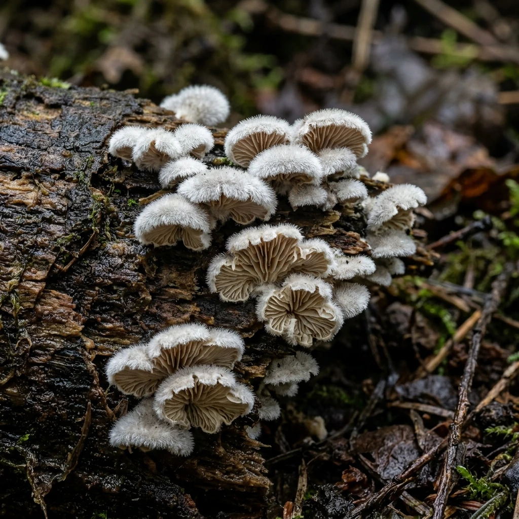 Snap & Identify Split Gill (Schizophyllum commune) - Plant AI care guides