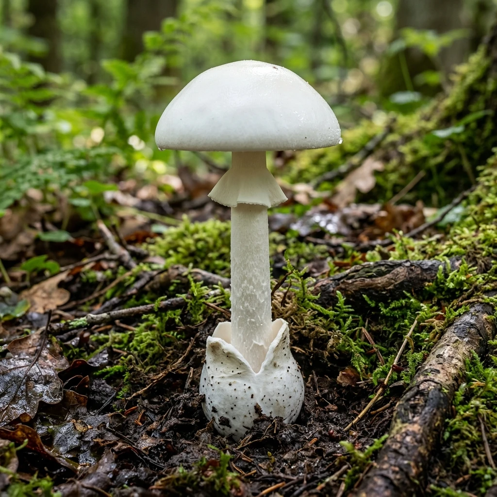 Snap & Identify Spring Amanita (Amanita verna) - Plant AI care guides