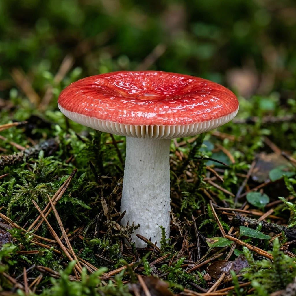 Snap & Identify The Sickener (Russula emetica) - Plant AI care guides