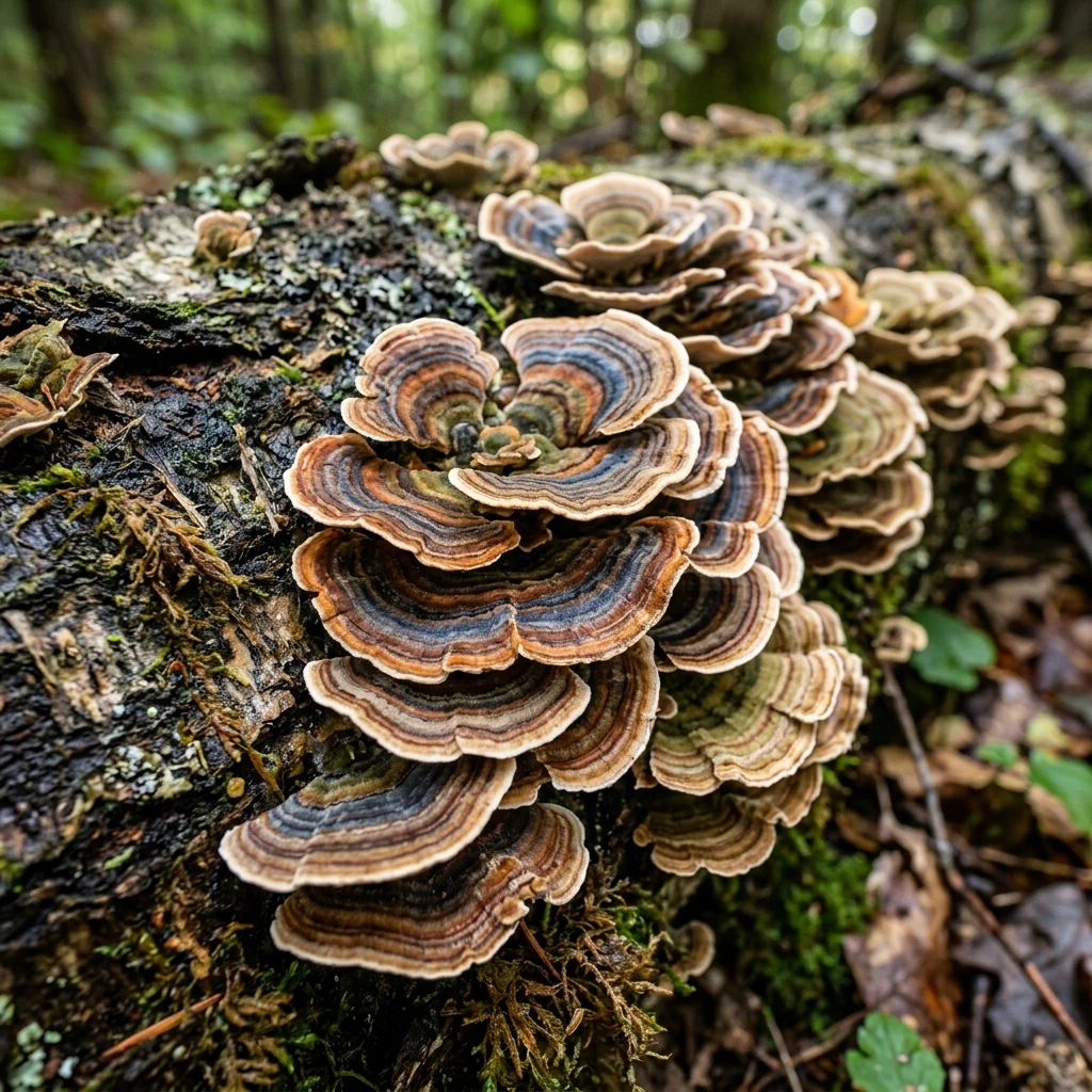 Snap & Identify Turkey Tail (Trametes versicolor) - Plant AI care guides