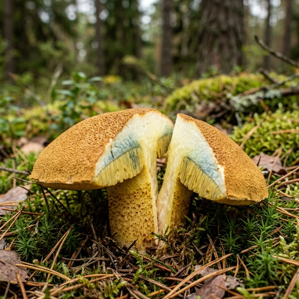 Snap & Identify Velvet Bolete (Suillus variegatus) - Plant AI care guides