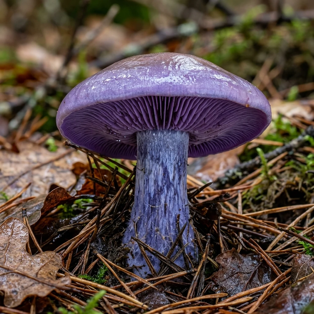 Snap & Identify Wood Blewit (Clitocybe nuda) - Plant AI care guides
