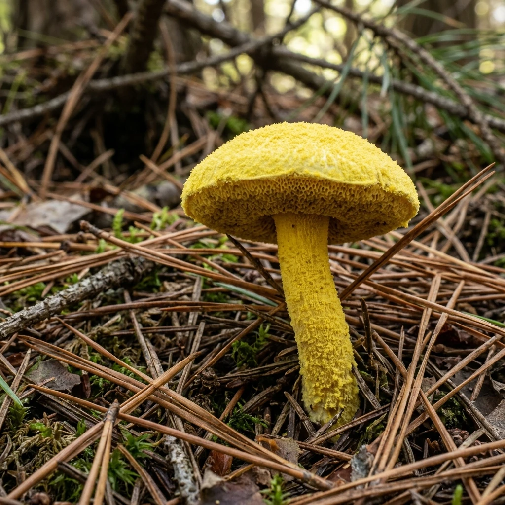 Snap & Identify Powdered Bolete (Pulveroboletus ravenelii) - Plant AI care guides