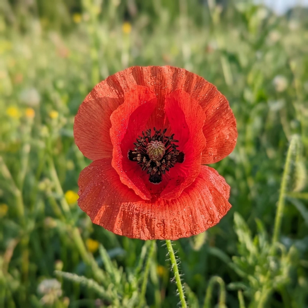 Snap & Identify Poppy (Papaver rhoeas) - Plant AI care guides