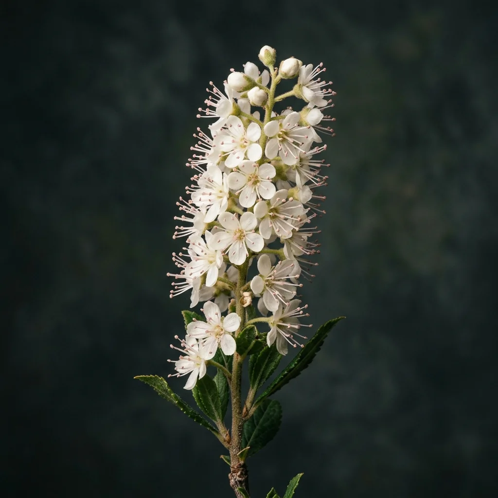 Botanical macro photography of Summersweet (Clethra alnifolia) - Plant AI care database