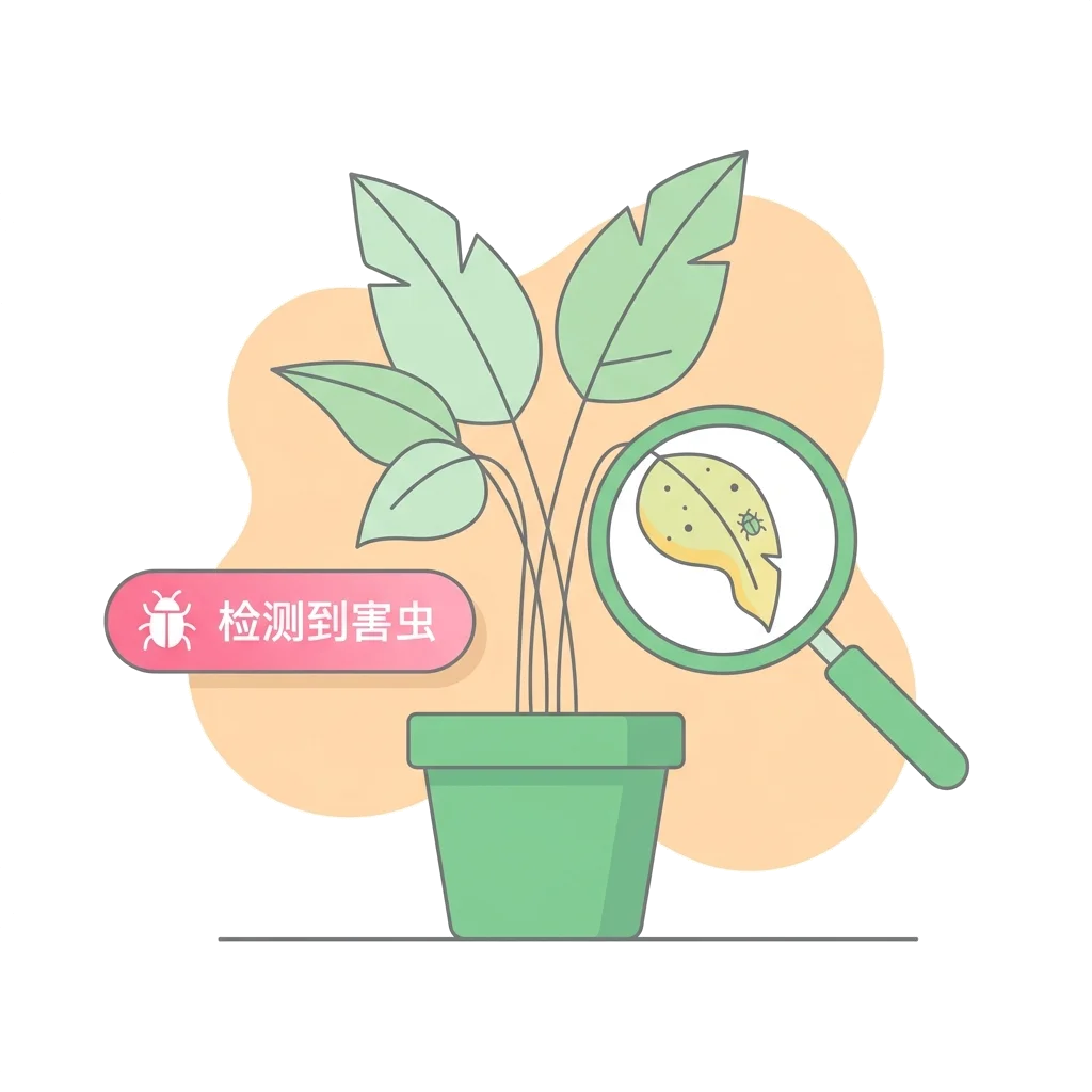 详细的植物养护指南与健康诊断结果