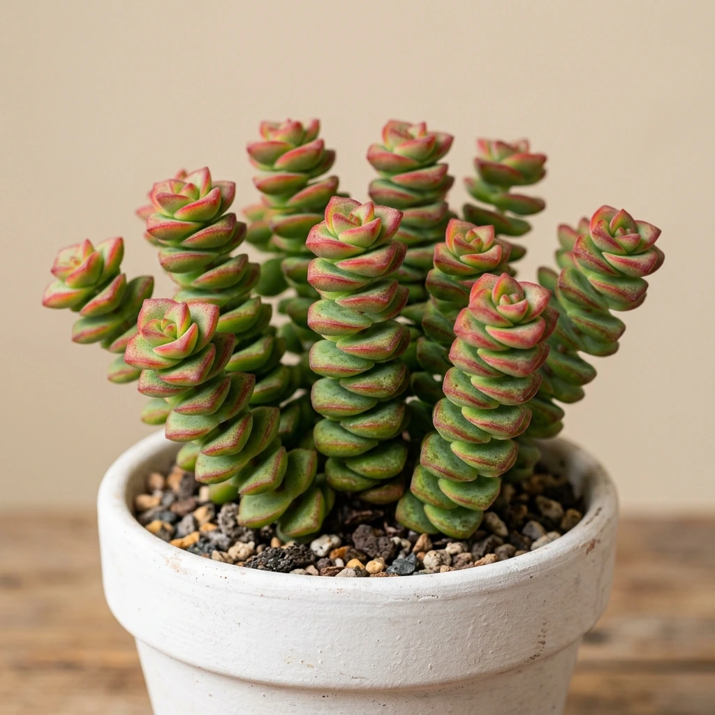 How to care and identify Baby Necklace (Crassula rupestris) - Plant AI care database
