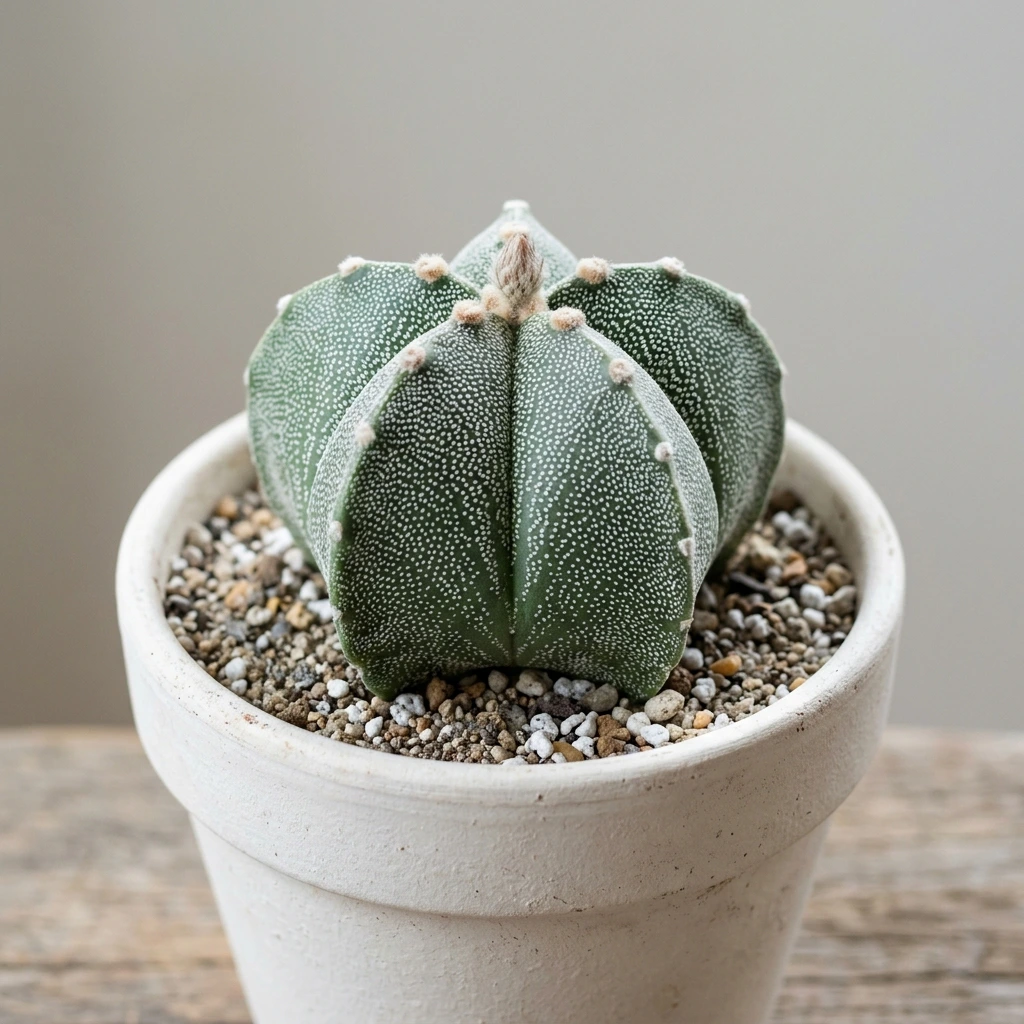 How to care and identify Bishop's Cap Cactus (Astrophytum myriostigma) - Plant AI care database