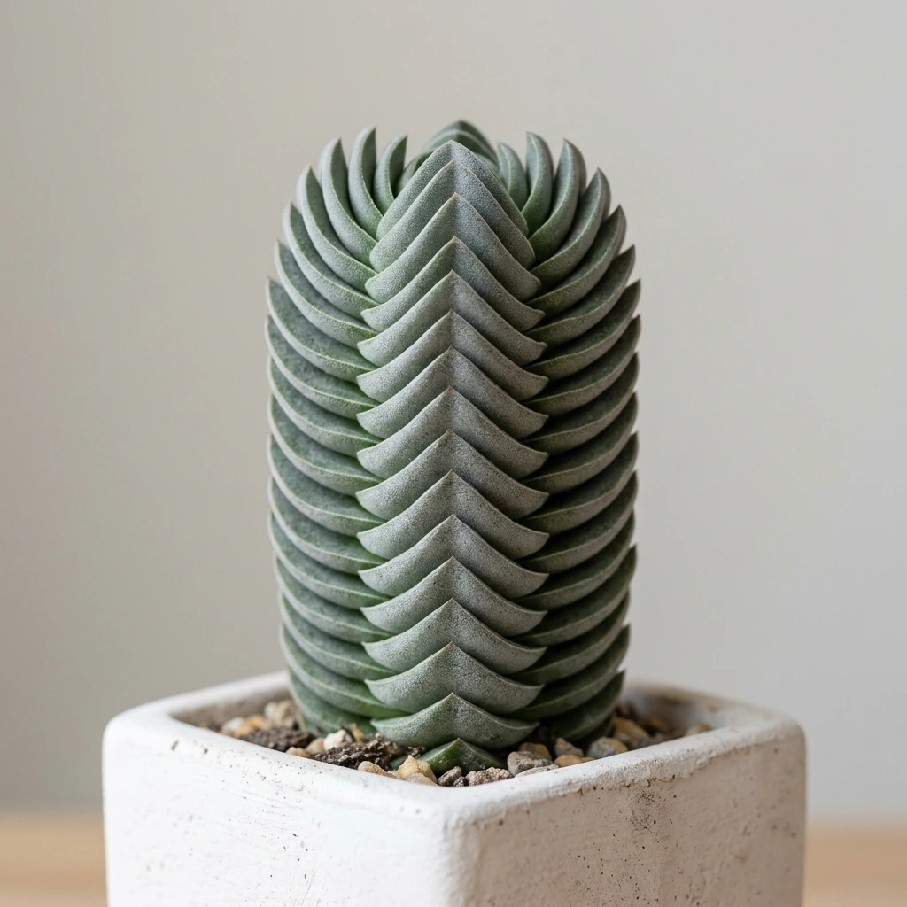 How to care and identify Buddha's Temple (Crassula 'Buddha's Temple') - Plant AI care database