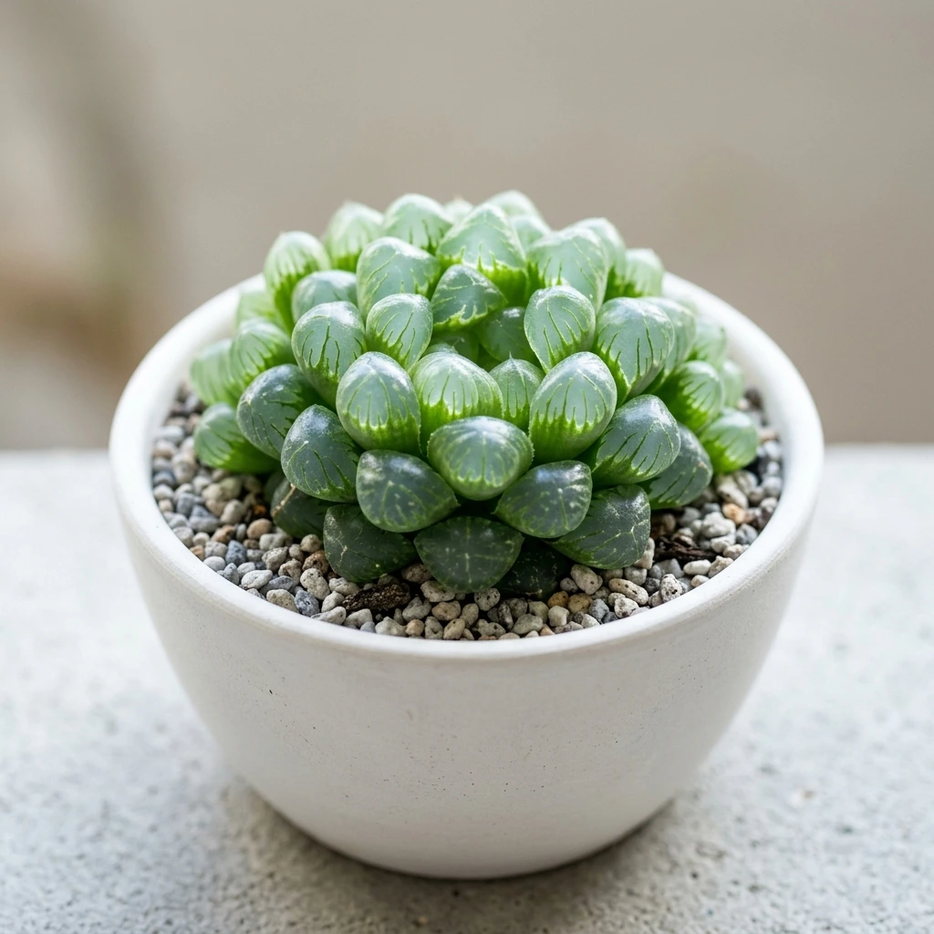 How to care and identify 姬玉露 Haworthia (Haworthia cooperi var. truncata) - Plant AI care database