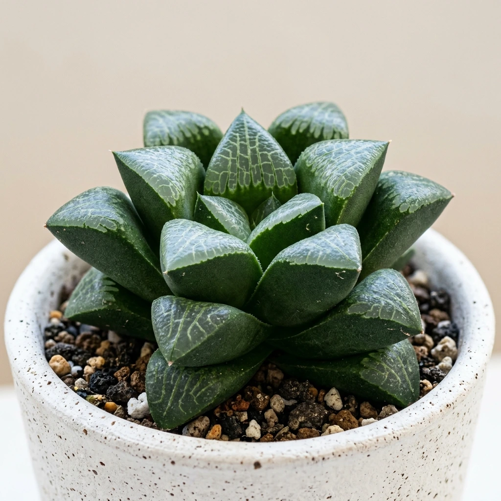 How to care and identify Star Window Haworthia (Haworthia retusa) - Plant AI care database