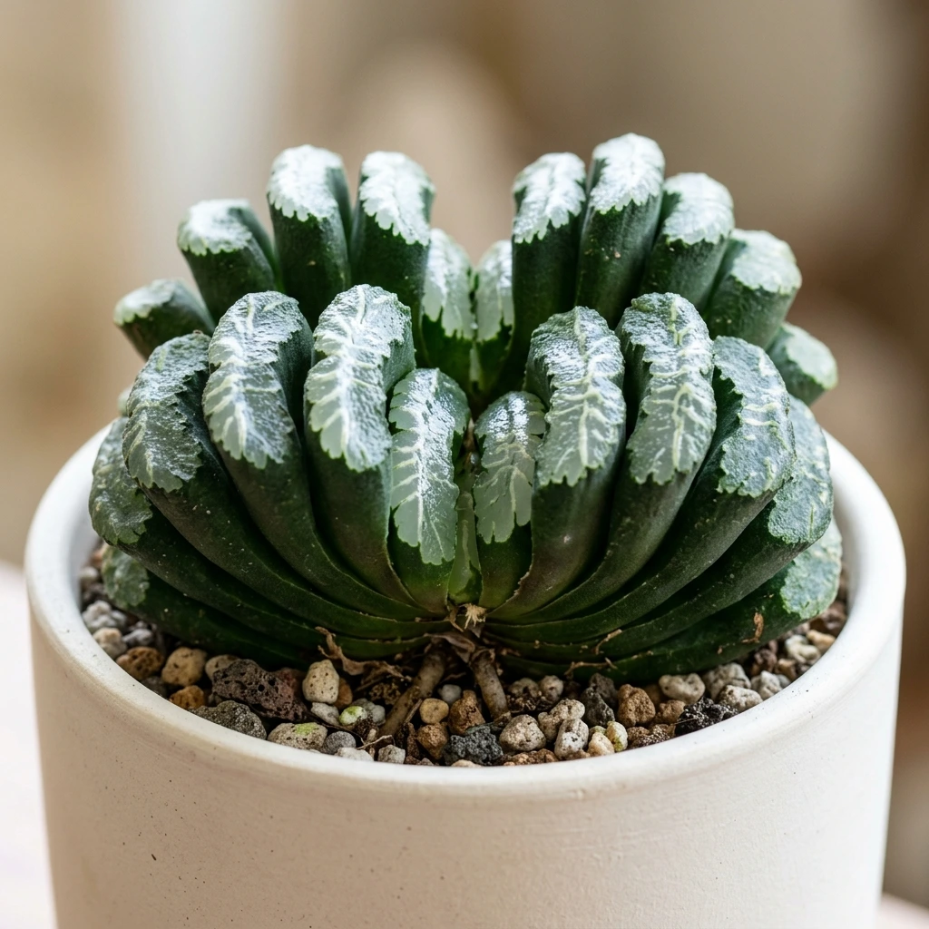 How to care and identify Truncate Haworthia (Haworthia truncata) - Plant AI care database