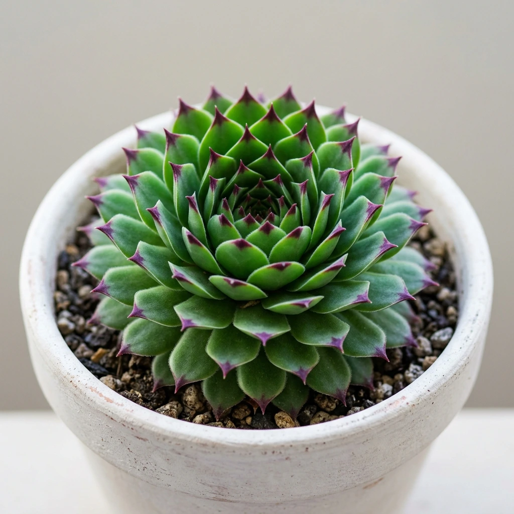 How to care and identify Houseleek Sempervivum (Sempervivum tectorum) - Plant AI care database