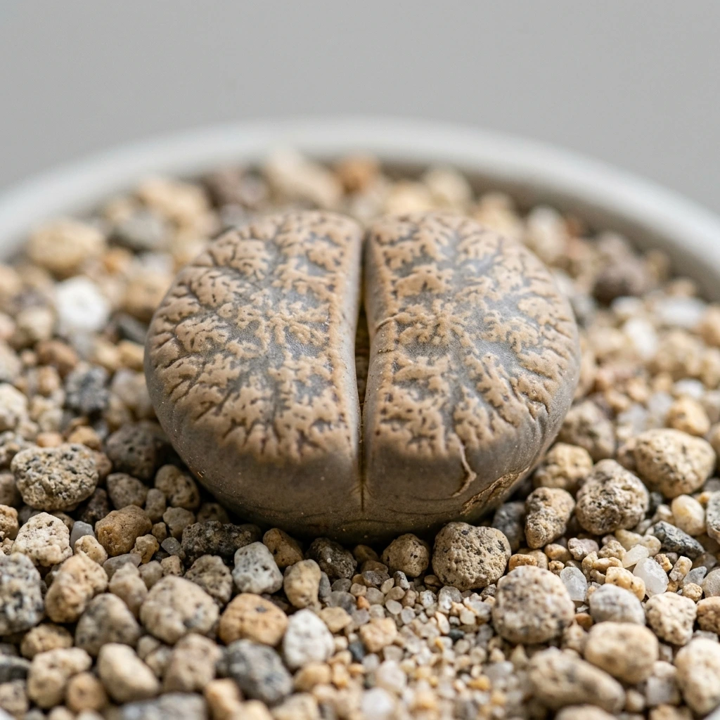 How to care and identify Lithops (Lithops pseudotruncatella) - Plant AI care database