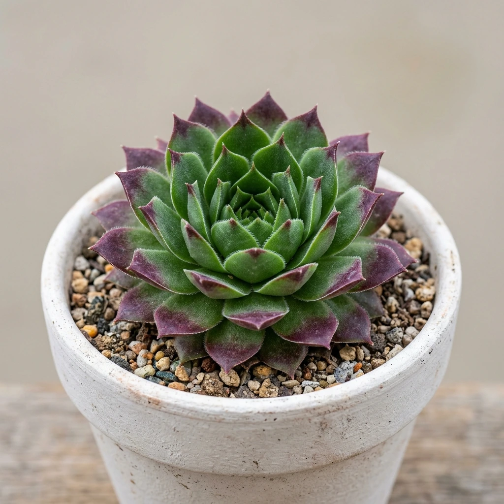 How to care and identify Mountain Houseleek (Sempervivum montanum) - Plant AI care database
