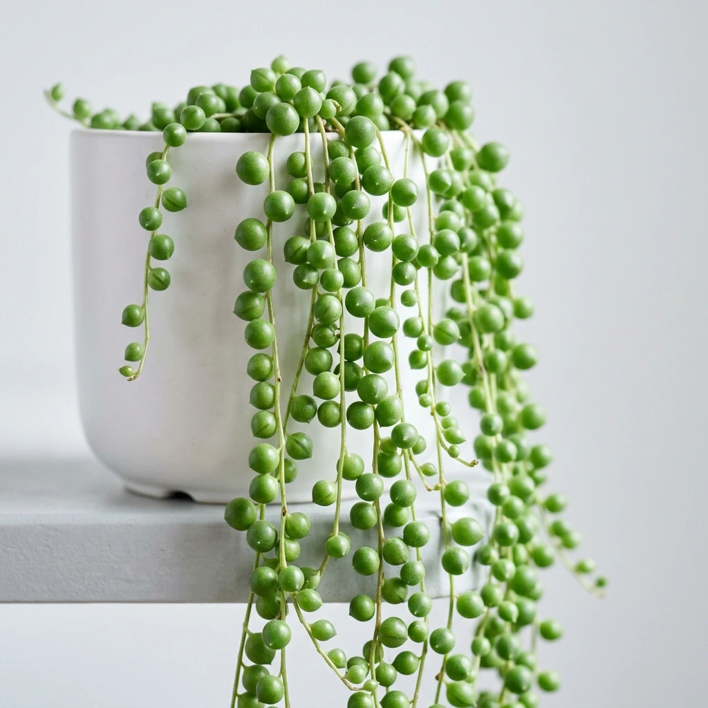 How to care and identify String of Pearls (Senecio rowleyanus) - Plant AI care database