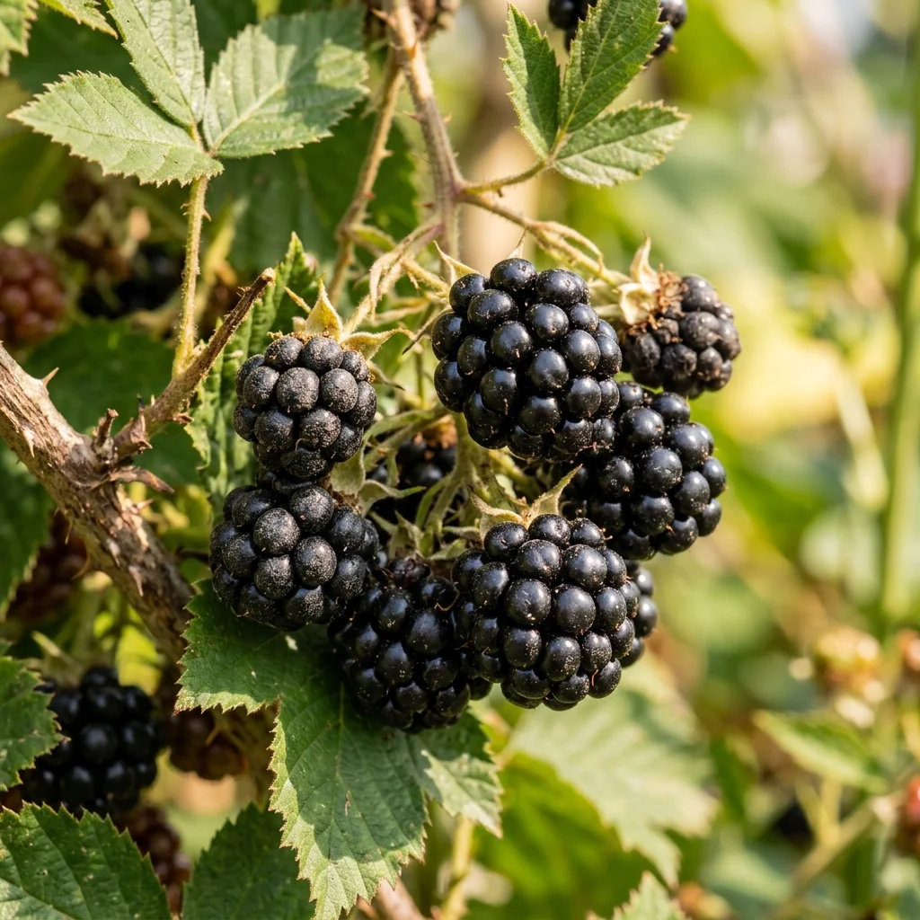 Snap & Identify Blackberry (Rubus fruticosus) - Plant AI growing guides