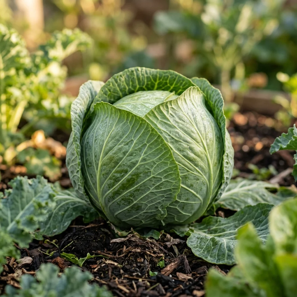 Snap & Identify Cabbage (Brassica oleracea var. capitata) - Plant AI growing guides