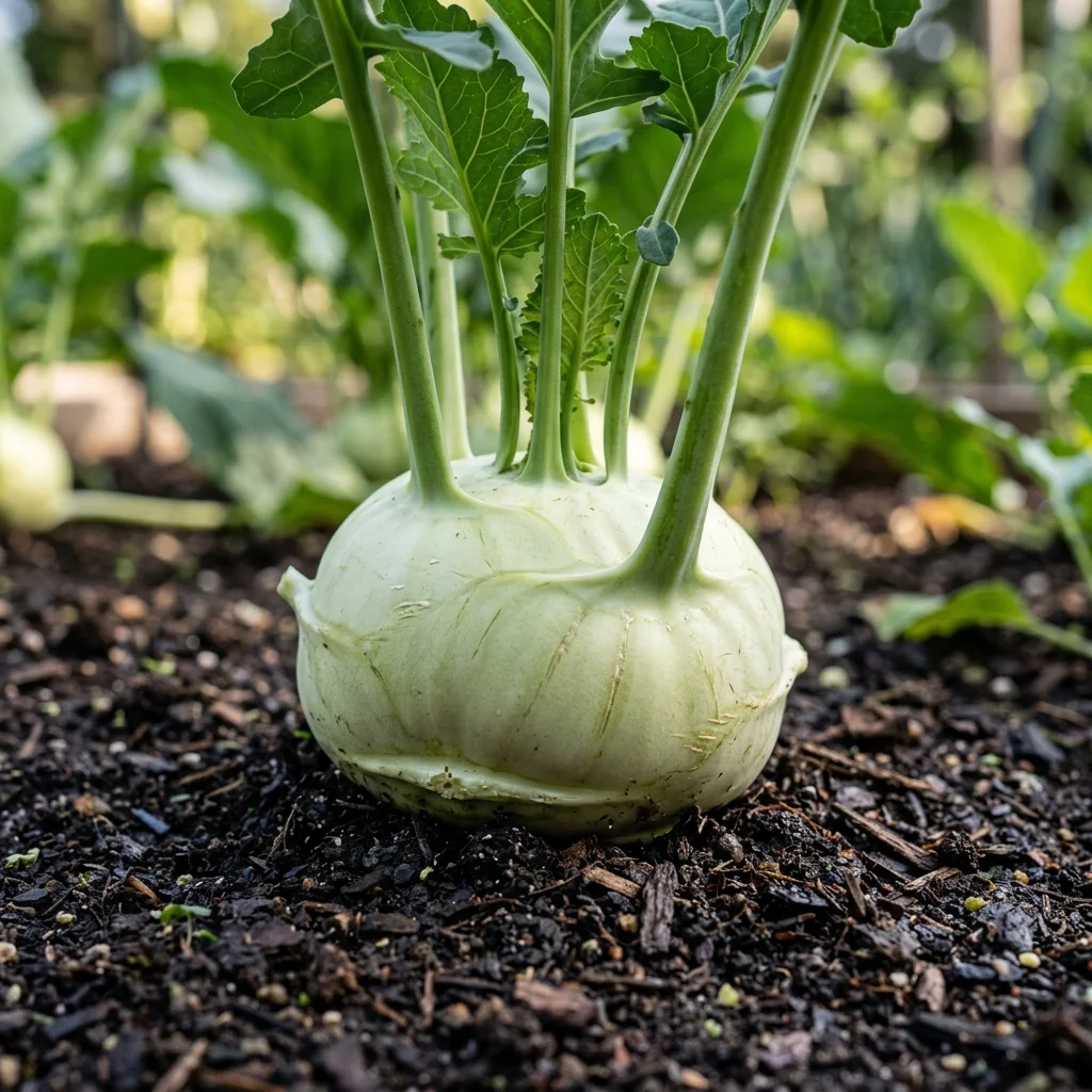 Snap & Identify Kohlrabi (Brassica oleracea var. gongylodes) - Plant AI growing guides