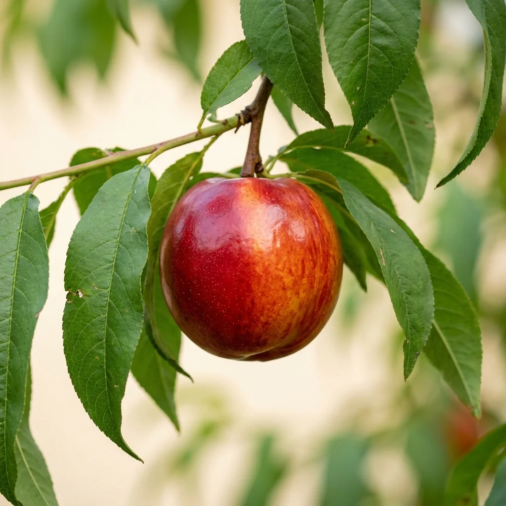 Snap & Identify Nectarine (Prunus persica var. nucipersica) - Plant AI growing guides
