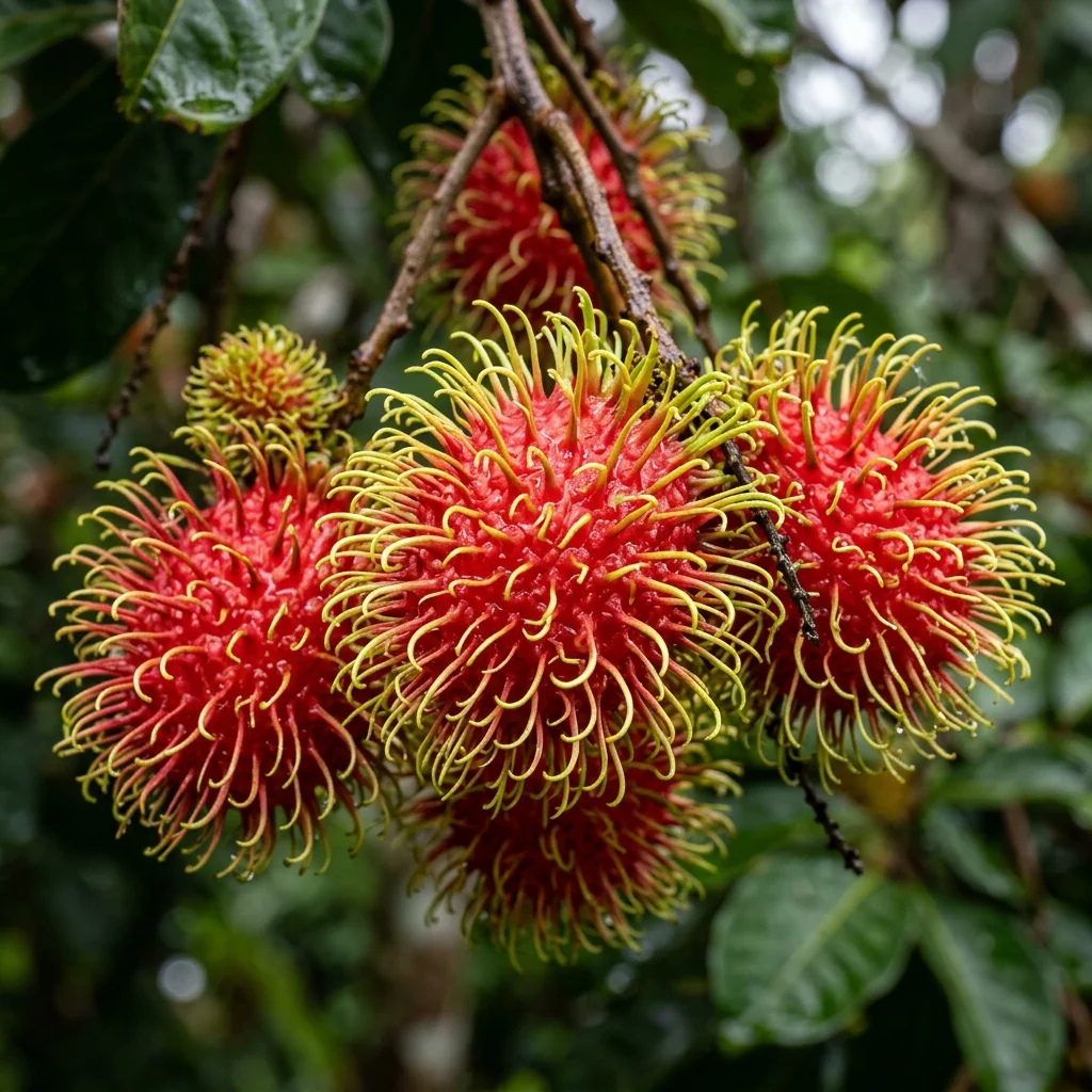 Snap & Identify Rambutan (Nephelium lappaceum) - Plant AI growing guides